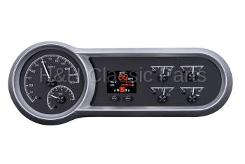 Dakota Digital HDX Gauge System Black Alloy | 1953-54 Chevy Car | Dakota Digital | 70121