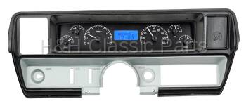 Dakota Digital VHX Gauge System Black Alloy Blue | 1968-69 Buick Skylark or GS | Dakota Digital | 24919
