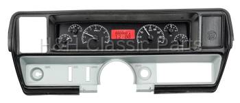 Dakota Digital VHX Gauge System Black Alloy Red | 1968-69 Buick Skylark or GS | Dakota Digital | 24920