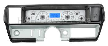 Dakota Digital VHX Gauge System Black Alloy Blue | 1968-69 Buick Skylark or GS | Dakota Digital | 24922