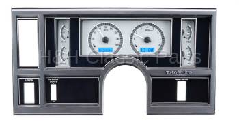 Dakota Digital VHX Gauge System Silver Alloy Blue | 1984-87 Buick Regal | Dakota Digital | 60033