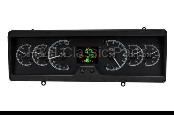 Dakota Digital HDX Gauge Series Black Alloy | 1978-88 Oldsmobile Cutlass | Dakota Digital | 60046