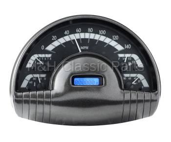 Dakota Digital VHX Gauge System Black Alloy Blue | 1949-50 Oldsmobile | Dakota Digital | 70152