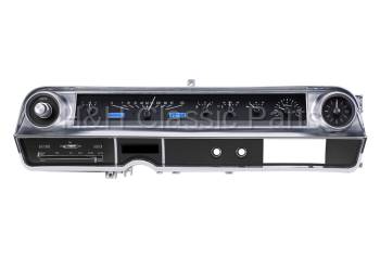 Dakota Digital VHX Gauge System Black Alloy Blue | 1963-64 Cadillac | Dakota Digital | 70139