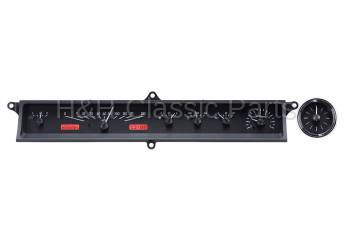 Dakota Digital VHX Gauge System Black Alloy Red | 1963-64 Cadillac | Dakota Digital | 70140