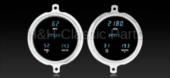 Dakota Digital VFD Gauge System | 1951-52 Ford Truck  | Dakota Digital | 80018