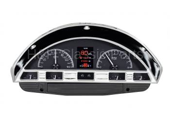 Dakota Digital HDX Gauge Series Black Alloy | 1956 Ford Truck | Dakota Digital | 80043