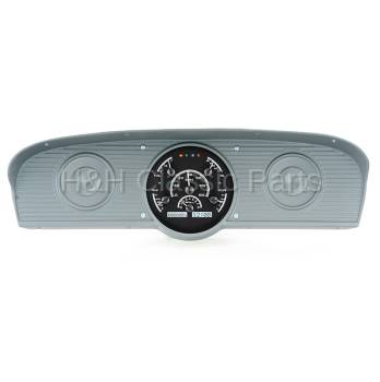 Dakota Digital VHX Gauge System Black Alloy White | 1961-66 Ford Truck | Dakota Digital | 80056