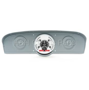 Dakota Digital VHX Gauge System Silver Alloy Red | 1961-66 Ford Truck | Dakota Digital | 80058