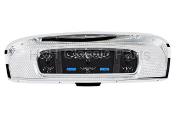 Dakota Digital VHX Gauge System Black Alloy Blue | 1965-66 Ford Custom Cab Truck | Dakota Digital | 80063