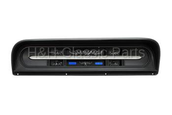 Dakota Digital VHX Gauge System Black Alloy Blue | 1967-72 Ford Truck | Dakota Digital | 80071