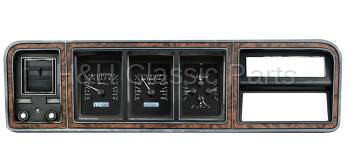 Dakota Digital VHX Gauge System Black Alloy White | 1973-79 Ford Truck | Dakota Digital | 80083