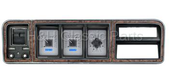 Dakota Digital VHX Gauge System Silver Alloy Blue | 1973-79 Ford Truck | Dakota Digital | 80084