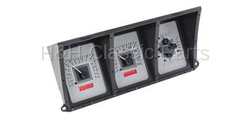 Dakota Digital VHX Gauge System Silver Alloy Red | 1973-79 Ford Truck | Dakota Digital | 80085