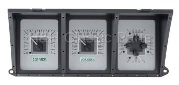 Dakota Digital VHX Gauge System Silver Alloy White | 1973-79 Ford Truck | Dakota Digital | 80086