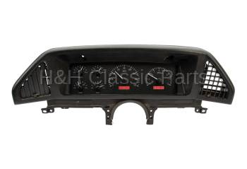 Dakota Digital VHX Gauge System Black Alloy Red | 1987-91 Ford Truck | Dakota Digital | 80098