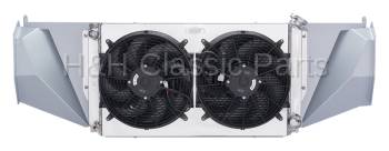 Aluminum Radiator Core Support Kit | 1966-67 Nova/Chevy II | Cold Case Radiators | 32738