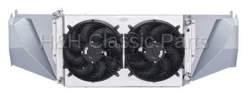 Aluminum Radiator Core Support Kit | 1966-67 Nova/Chevy II | Cold Case Radiators | 32739