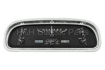 Dakota Digital VHX Gauge System Black Alloy White | 1960-63 Ford Falcon | Dakota Digital | 80108