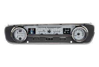 Dakota Digital HDX Gauge System Silver Alloy | 1964-65 Ford Falcon | Dakota Digital | 80119