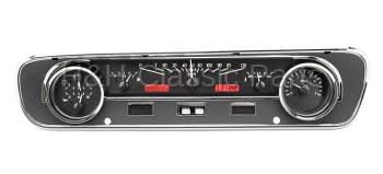 Dakota Digital VHX Gauge System Black Alloy Red | 1964-65 Ford Falcon | Dakota Digital | 80113