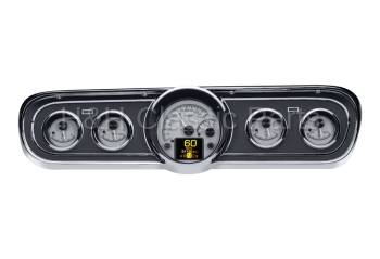 Dakota Digital HDX Gauge System Silver Alloy | 1965-66 Ford Mustang | Dakota Digital | 80131