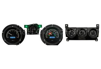 Dakota Digital VHX Gauge System Black Alloy Blue | 1971-73 Ford Mustang | Dakota Digital | 80164