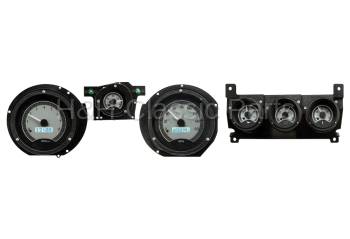 Dakota Digital VHX Gauge System Silver Alloy White | 1971-73 Ford Mustang | Dakota Digital | 80169