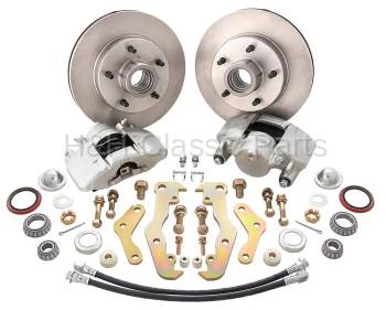 Rotor/Caliper Kit for Stock Height Spindles | 1955-64 Fullsize Chevy Car | Classic Performance Products | 4906