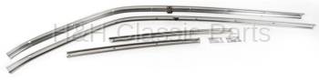 Roof Rail Weatherstrip Trim Channel Set | 1966-67 Chevelle or Malibu | Golden Star | 24955