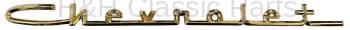 Danchuk MFG - Chevrolet Gold Hood Script (15 inch) - Image 1