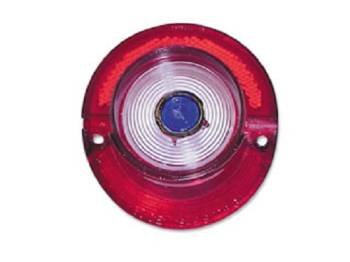 H&H Classic Parts - Backup Light Lens with Blue Dot - Image 1