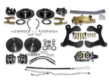 H&H Classic Parts - Manual 4-Wheel Disc Brake Conversion Kit - Image 1