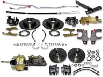 H&H Classic Parts - 4-Wheel Power Disc Brake Conversion Kit - Image 1