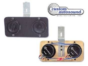 Custom Autosound - Dual Radio Speaker - Image 1