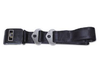 OER (Original Equipment Reproduction) - Front Seat Belt Black - Image 1