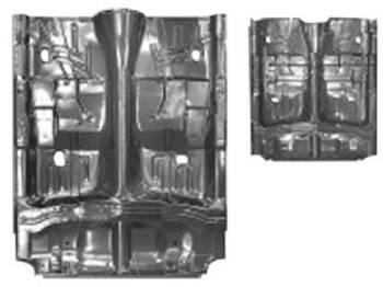 Full Floor Pan Assembly | 1965-70 Impala or Caprice or Bel-Air or Biscayne | Dynacorn | 15535