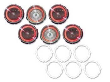 H&H Classic Parts - Taillight Lens Kit without Trim - Image 1