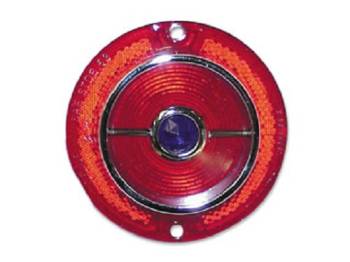 H&H Classic Parts - Taillight Lens with Blue Dot - Image 1