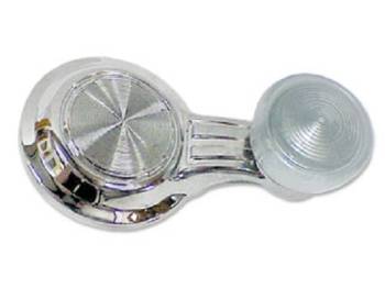 H&H Classic Parts - Vent Window Crank with Clear Knob - Image 1