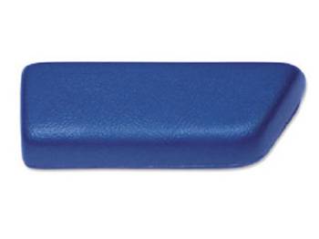 RestoParts (OPGI) - Rear Arm Rest Pad RH Dark Blue - Image 1