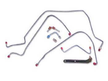 Classic Performance Products - Power Disc Brake Line Kit - Image 1