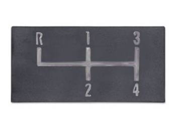 Trim Parts - Shift Indicator Plate - Image 1