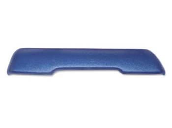 RestoParts (OPGI) - Front Arm Rest Pad RH Dark Blue - Image 1