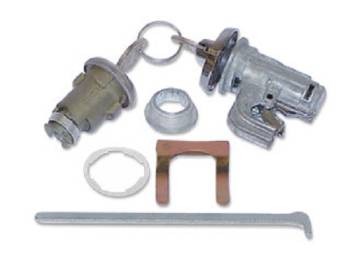 PY Classic Locks - Glove Box & Trunk Lock Set - Image 1