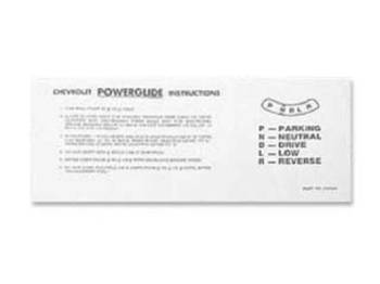 Jim Osborn Reproductions - PowergLide Transmission Sunvisor Sleeve - Image 1