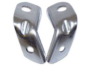 Gene Smith Reproductions - Tie Bar End Brackets Stainless - Image 1