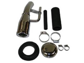 H&H Classic Parts - Gas Tank Neck Filler Kit (Chrome) - Image 1