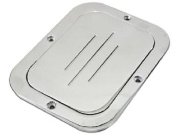 Classic Performance Products - Rectangular Polished Fuel Door - Image 1