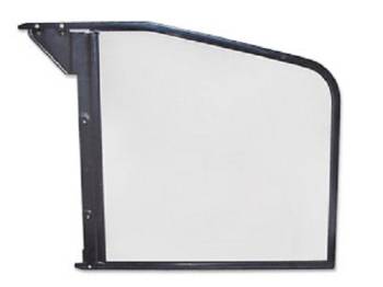 H&H Classic Parts - Door Window Black Frame with Glass RH - Image 1